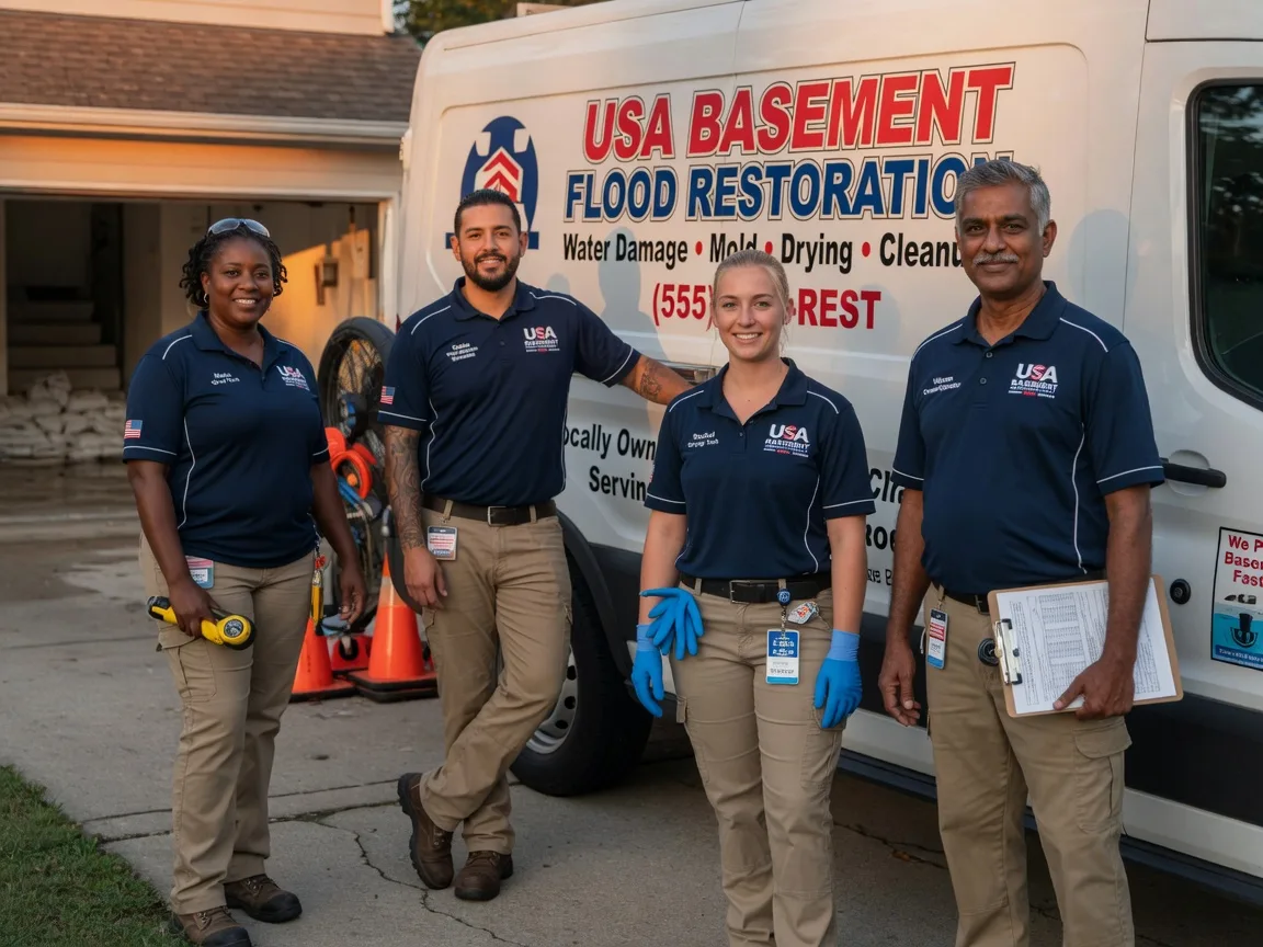 Basement Flood Cleanup company in Deville, LA